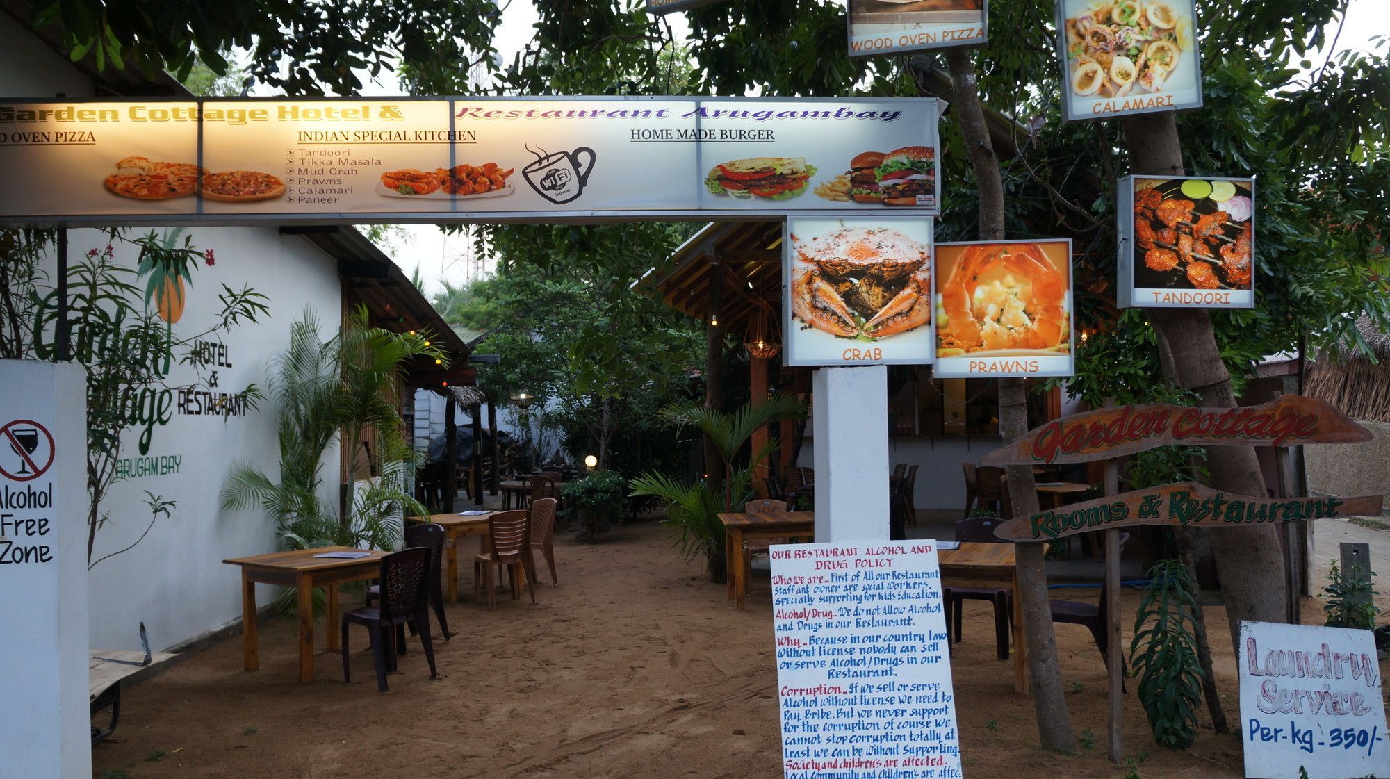 Garden Cottage Arugambay Arugam Bay Bagian luar foto